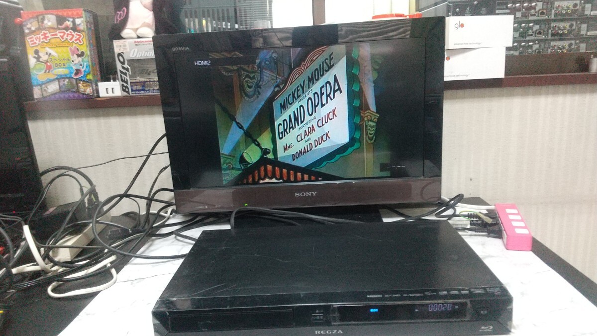 K3388 TOSHIBA REGZA DBR-Z110 2011年制 ブルーレイレコーダー/東芝/レグザ 通電&起動OK その他不具合あり 現(xiàn)狀品 