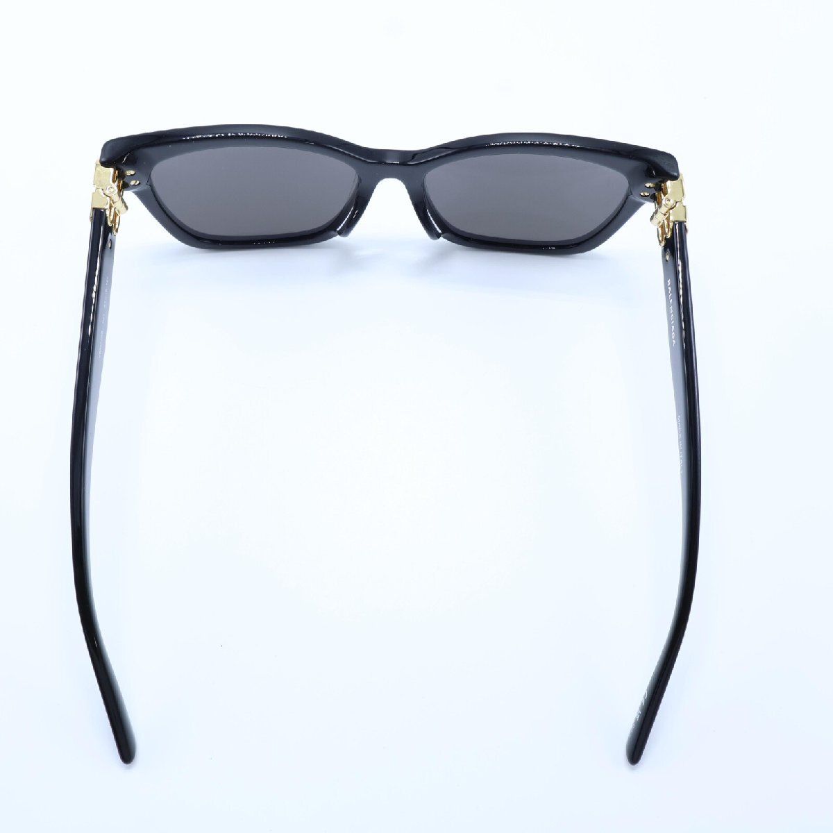 美品】BALENCIAGA バレンシアガ BB0102SA 001 ウェリントン 美品】BALENCIAGA バレンシアガ BB0102SA 001 ウェリントン
