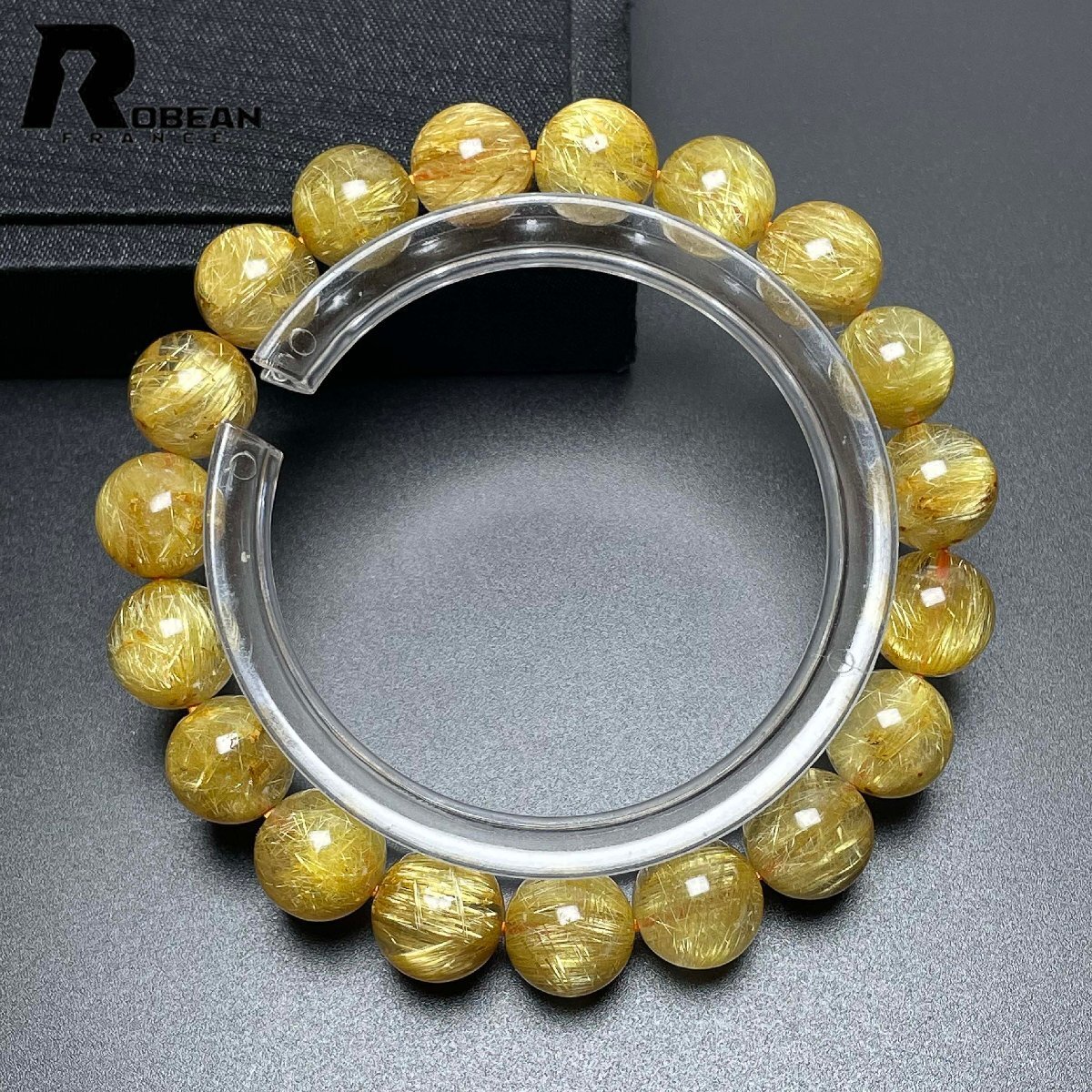 綺麗 EU製 定価27万円☆ROBEAN・極!極満針ルチルクォーツ