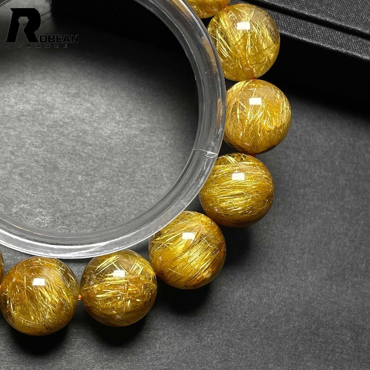 逸品 EU製 定価184万円☆ROBEAN・極!極満針ルチルクォーツ