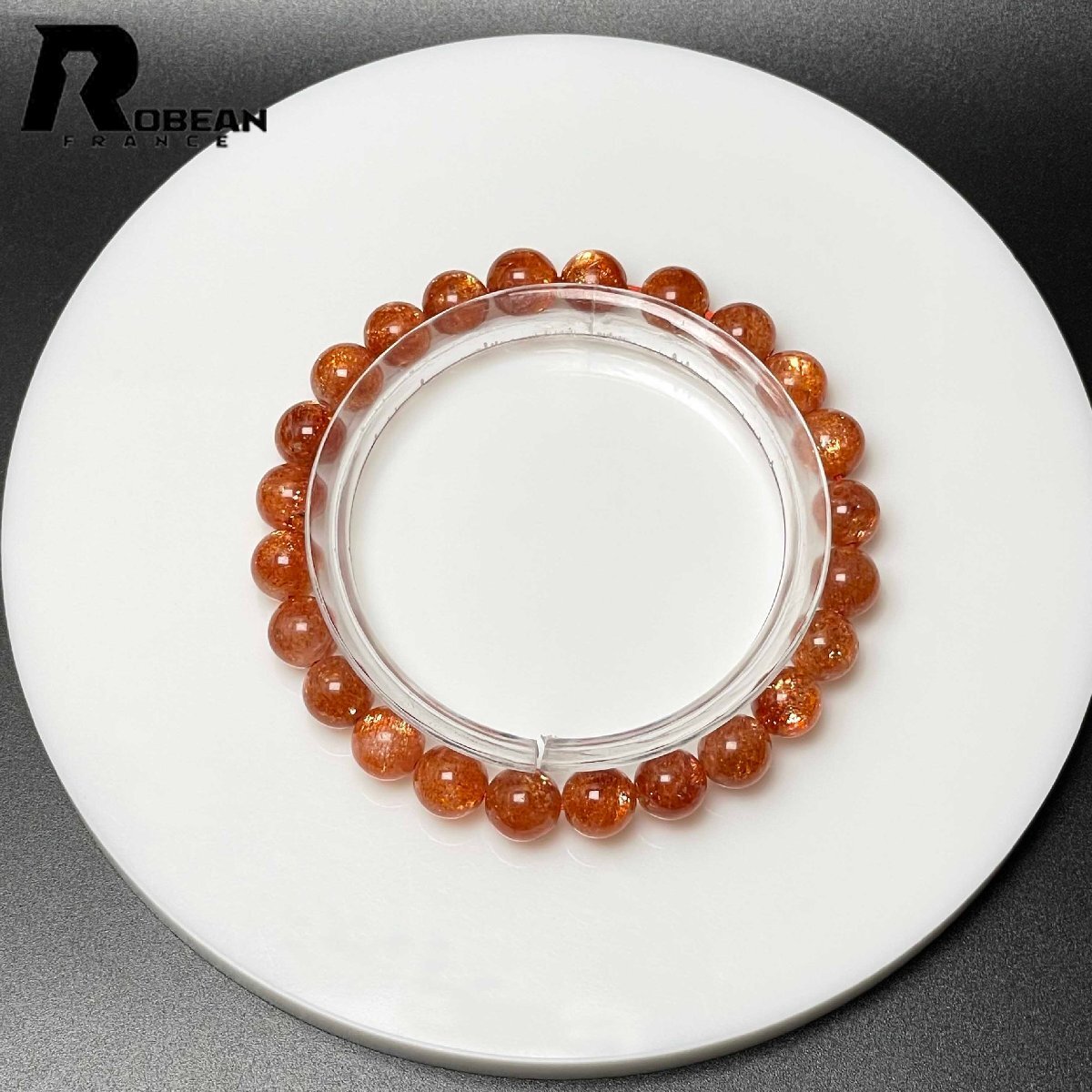 レア EU製 定価9万円☆ROBEAN・サンストーン☆パワーストーン レア EU製 定価9万円☆ROBEAN・サンストーン☆パワーストーン