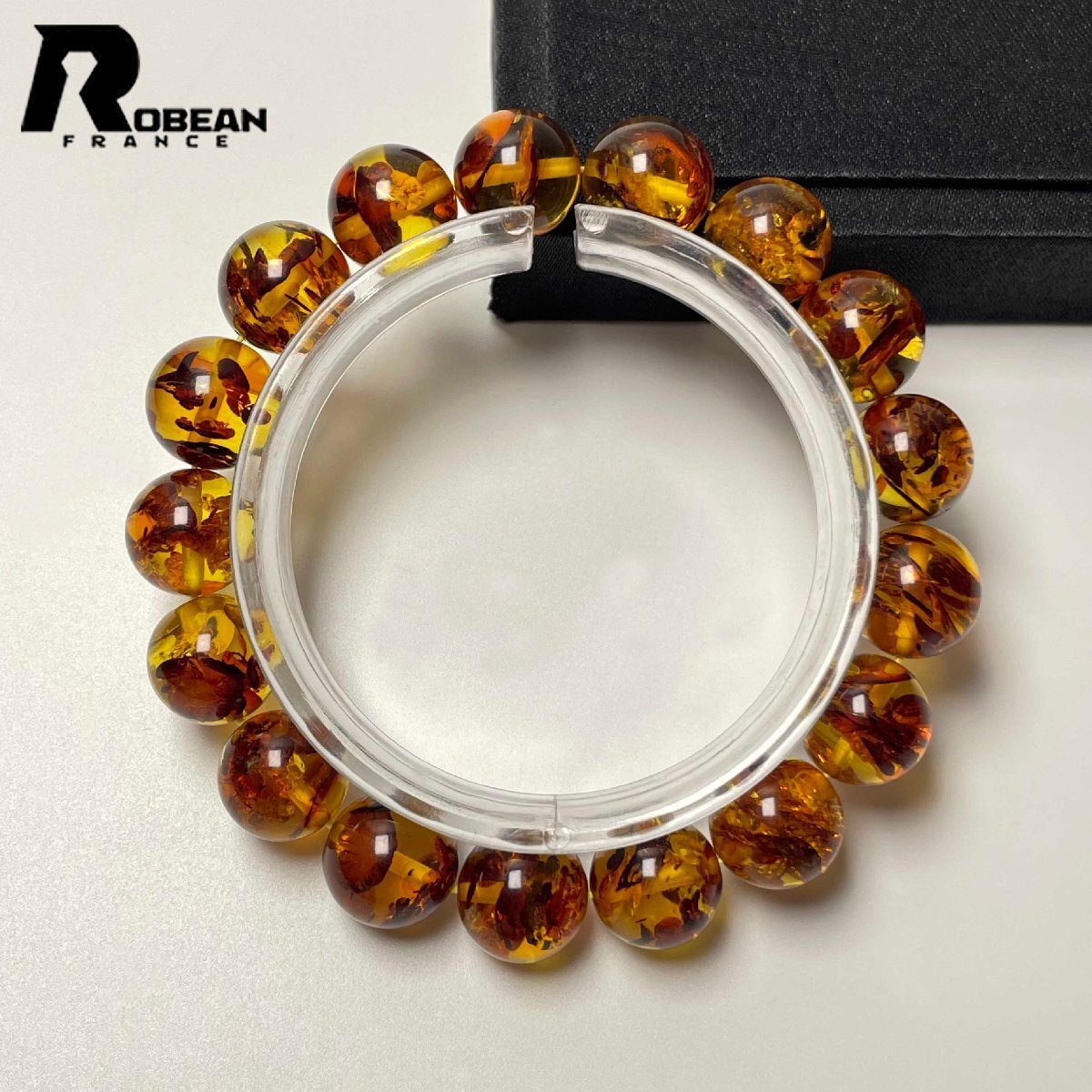 逸品 EU製 定価12万円☆ROBEAN・ゴールデンアンバー・琥珀 逸品 EU製 定価12万円☆ROBEAN・ゴールデンアンバー・琥珀