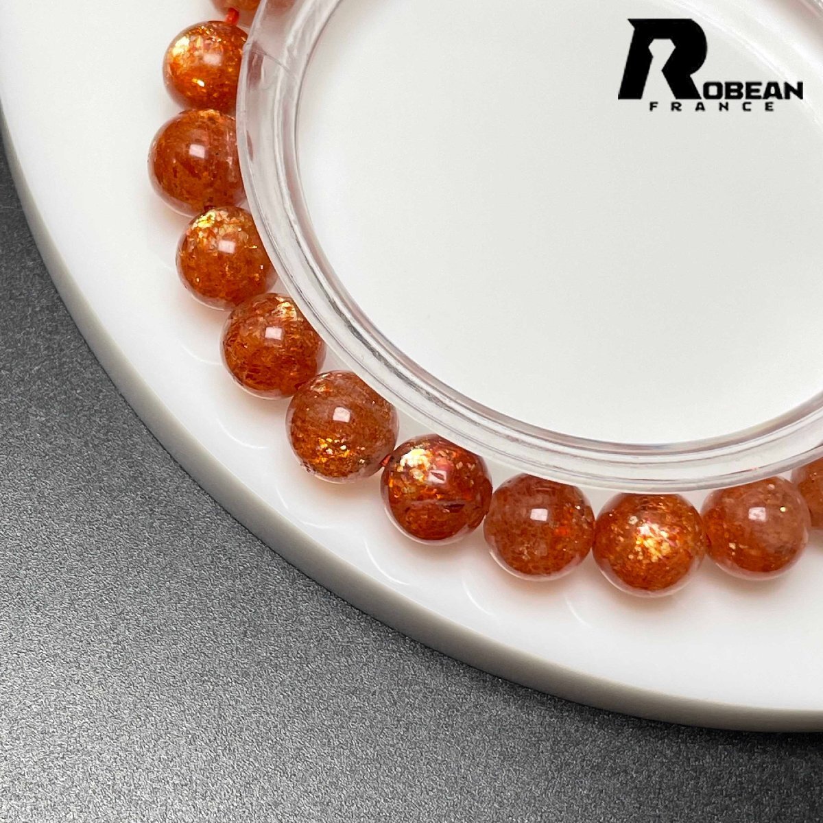レア EU製 定価9万円☆ROBEAN・サンストーン☆パワーストーン レア EU製 定価9万円☆ROBEAN・サンストーン☆パワーストーン