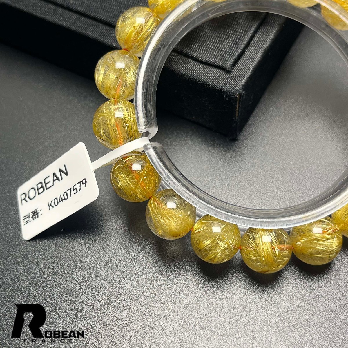 絶賛 EU製 定価49万円☆ROBEAN・極!極満針ルチルクォーツ