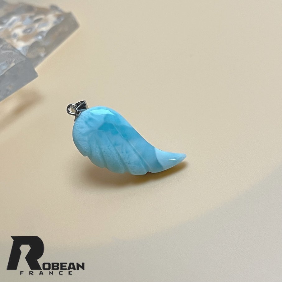 高級 EU製 定価5万円☆ROBEAN・アイスラリマー・ペンダント