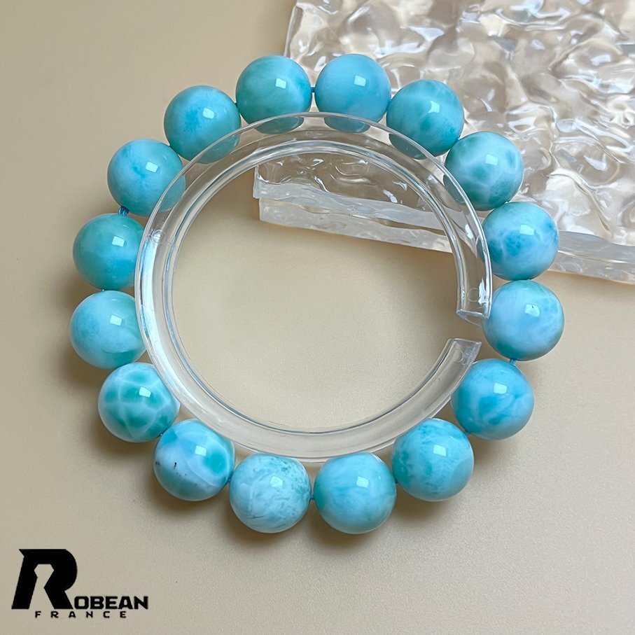 逸品 EU製 定価22万円☆ROBEAN・ドミニカ共和国産のラリマー