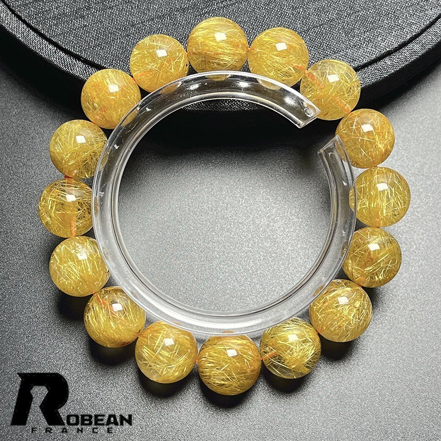 上級 EU製 定価97万円☆ROBEAN・極!極満針ルチルクォーツ
