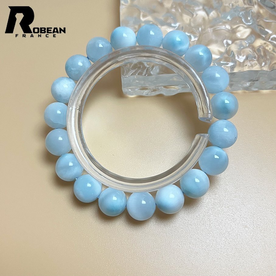 逸品 EU製 定価10万円☆ROBEAN・ドミニカ共和国産のラリマー