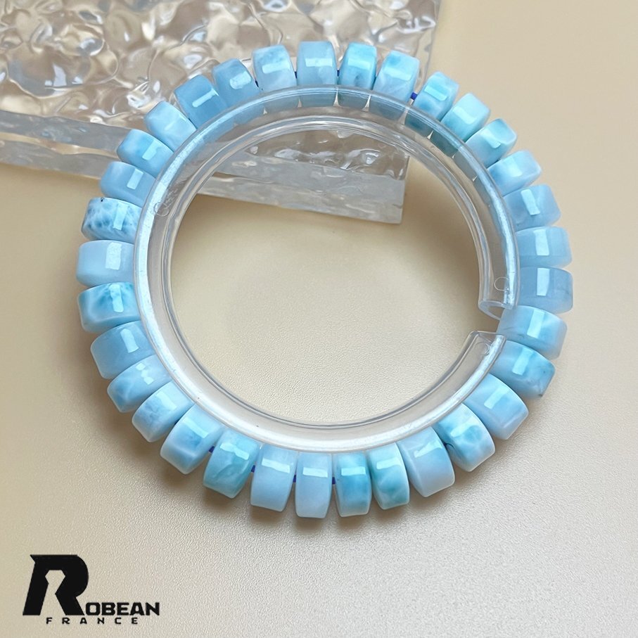 上級 EU製 定価10万円☆ROBEAN・ドミニカ共和国産のラリマー