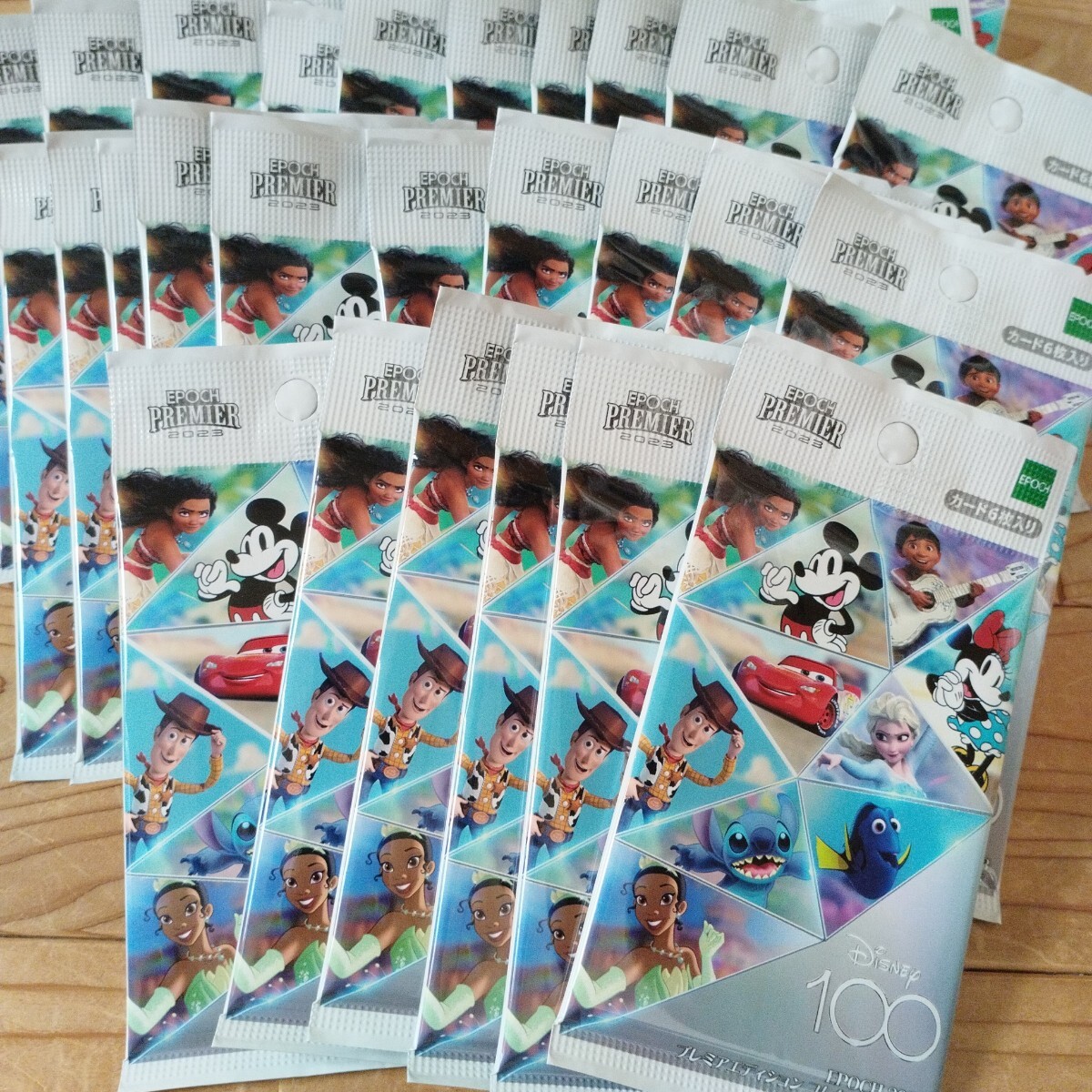 DISNEY 100 EPOCH 2023 プレミアエディション 66パック 新品未 DISNEY 100 EPOCH 2023 プレミアエディション 66パック 新品未