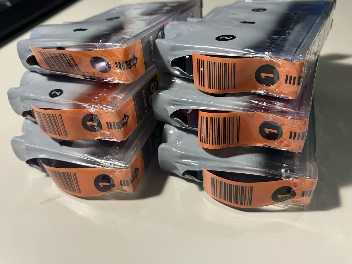 ［未使用］CANON キャノン 純正インクカートリッジ７e　6色_画像2