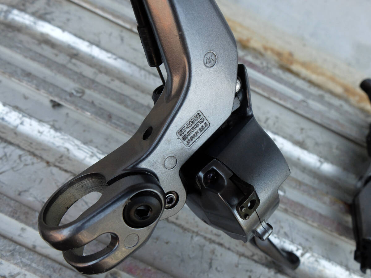 shimano XTR ST-M960 デュアルコントロールレバー シフトレバー 3x9s 中古　汚れ/傷あり/動きはスムーズでした?！?シマノ OLD MTB