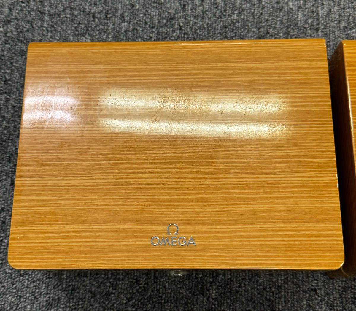 オメガ箱 1円〜】 「OMEGA」 空箱 2箱 木箱 腕時計 内箱 BOX オメガ箱 1円〜】 「OMEGA」 空箱 2箱 木箱 腕時計 内箱 BOX