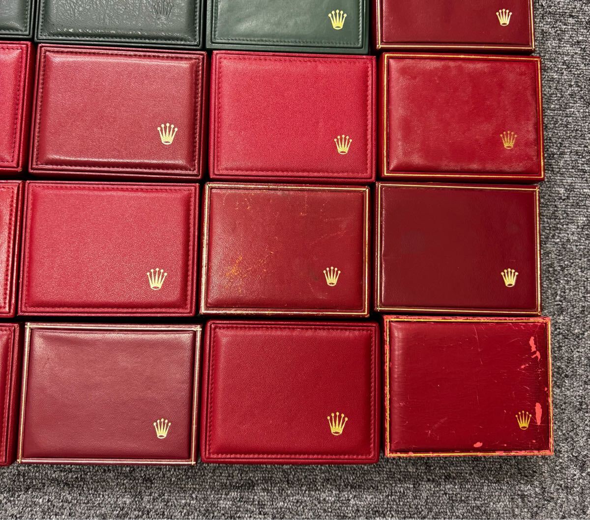 ロレックス箱 1円〜】 「ROLEX」 空箱 42箱 レディース 赤 ロレックス箱 1円〜】 「ROLEX」 空箱 42箱 レディース 赤