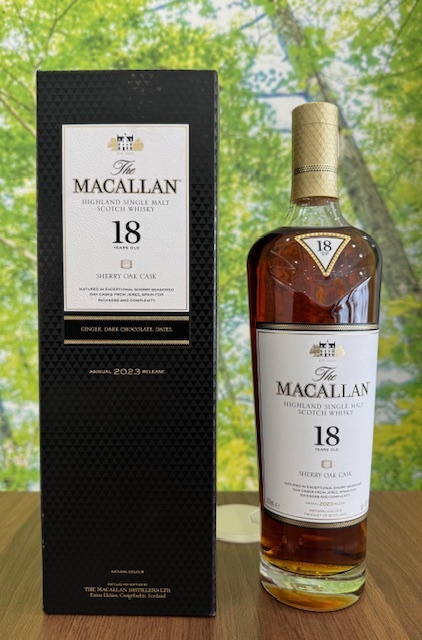 20065】未開栓 The MACALLAN ザ・マッカラン 18年 2023 シェリー 20065】未開栓 The MACALLAN ザ・マッカラン 18年 2023 シェリー