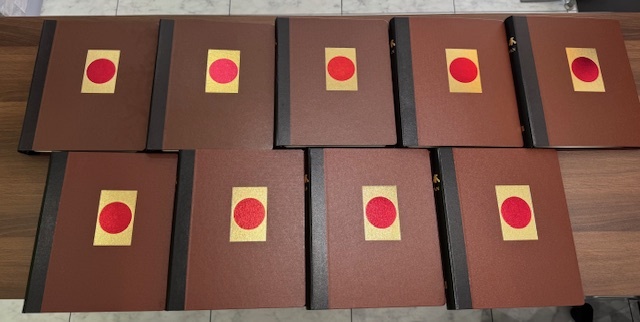 日本切手 アルバム ボストーク 3巻から11巻 おまとめ 切手無し 日本切手 アルバム ボストーク 3巻から11巻 おまとめ 切手無し