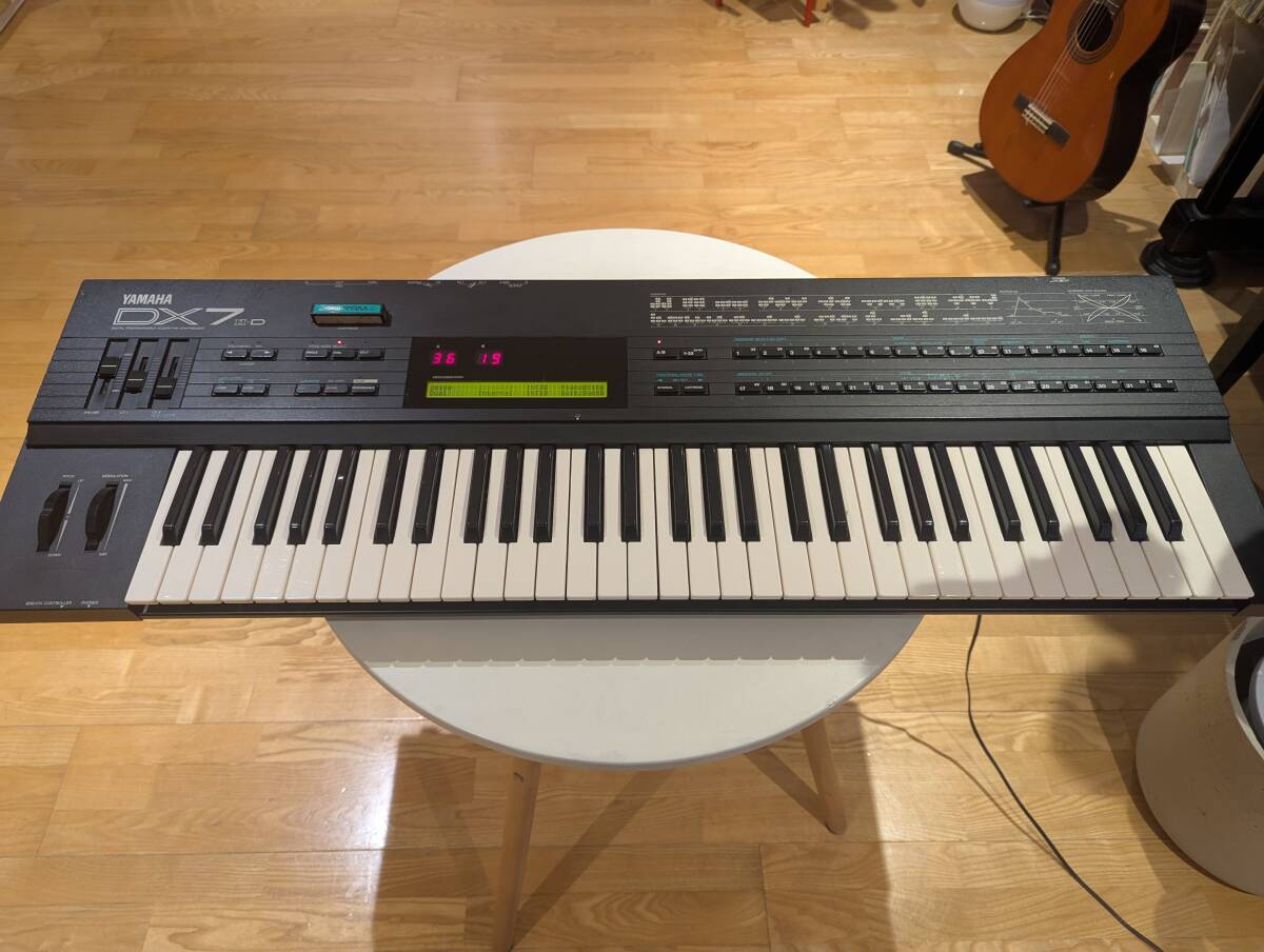 音出しOK】YAMAHA DX7 II-D カートリッジ付き【中古・現状 音出しOK】YAMAHA DX7 II-D カートリッジ付き【中古・現状