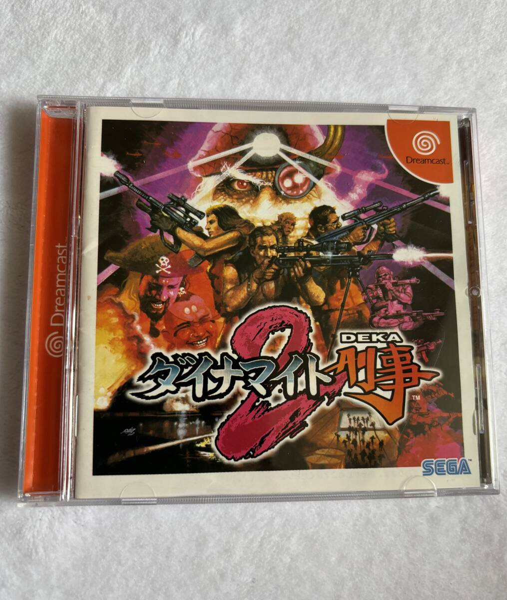 ダイナマイト刑事２　セガ　ドリームキャスト　DC　アクションゲーム　USED　SEGA_画像1