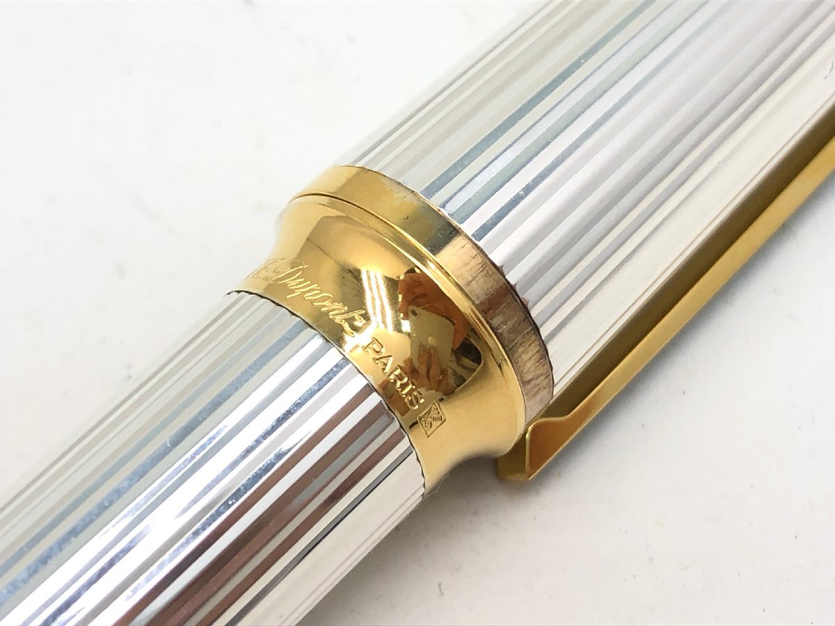 デュポン モンパルナス 万年筆 ペン先 18ct 750 シルバー デュポン モンパルナス 万年筆 ペン先 18ct 750 シルバー
