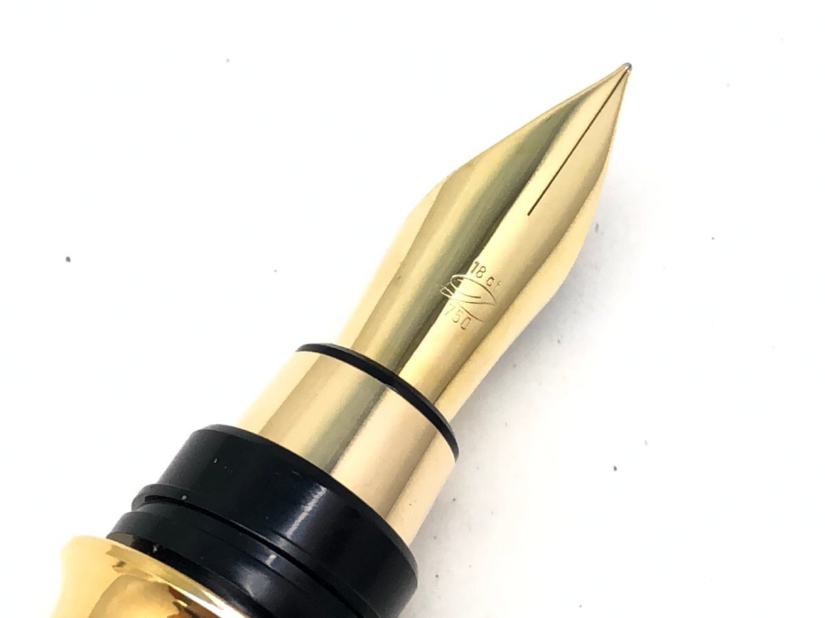 デュポン モンパルナス 万年筆 ペン先 18ct 750 シルバー デュポン モンパルナス 万年筆 ペン先 18ct 750 シルバー