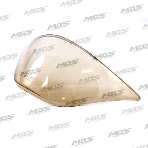 バイク用品 MOS制 SUZUKI スズキ アドレスV125S用 ヘッドライトレンズカバー イエロー【送料800円】