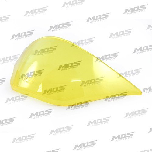 バイク用品 MOS制 SUZUKI スズキ アドレスV125S用 ヘッドライトレンズカバー イエロー【送料800円】