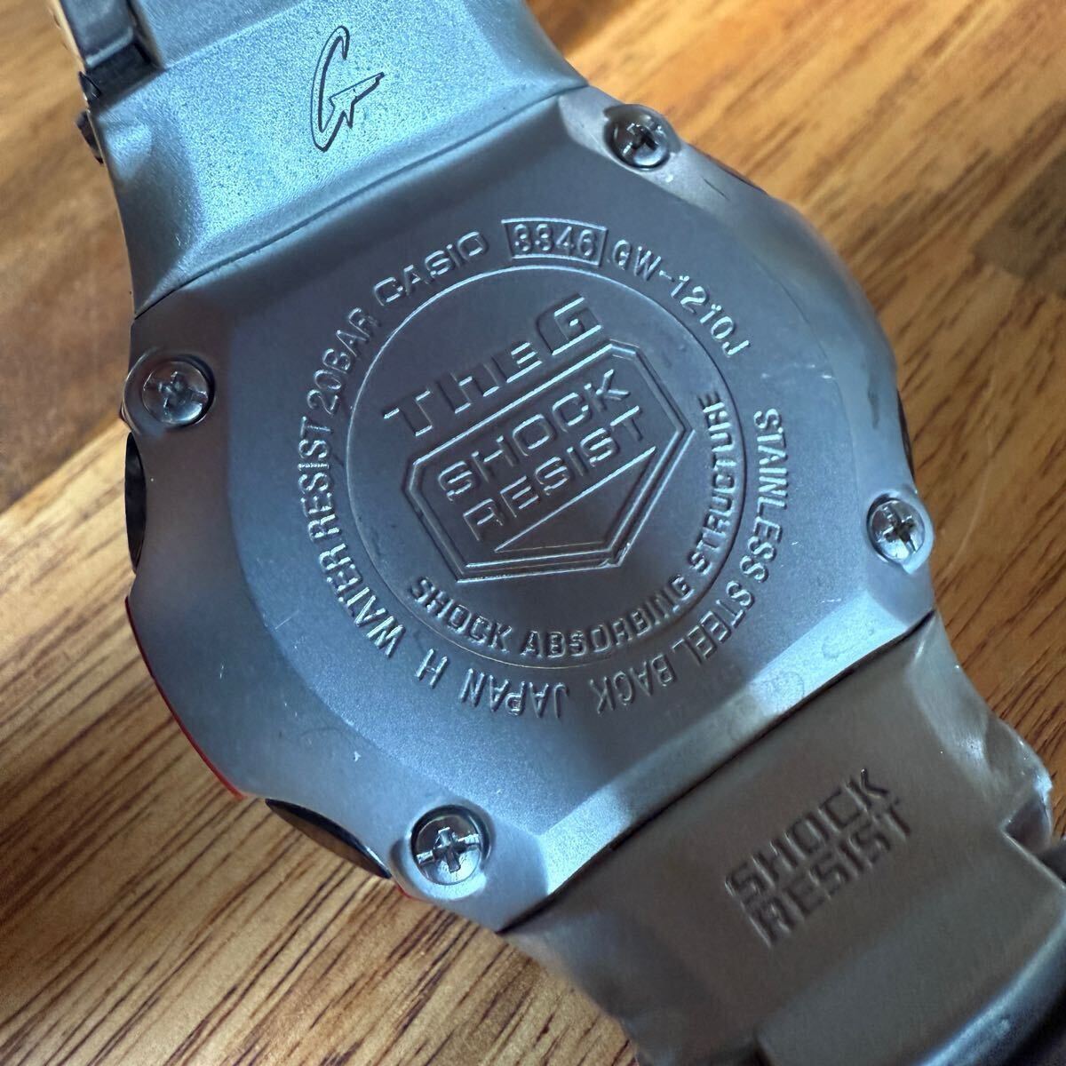 1円スタート】訳あり CASIO G-SHOCK GW-1210J 電波ソーラー レア 1円スタート】訳あり CASIO G-SHOCK GW-1210J 電波ソーラー レア