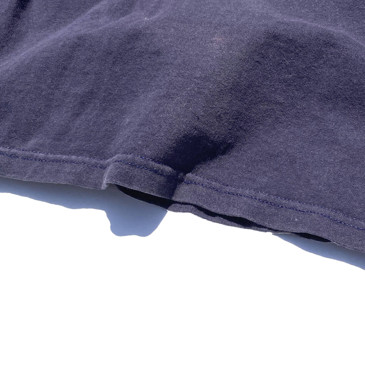 Malawi チャリティー ロンT Mサイズ anvil マラソン アフリカ ボランティア TEE 長袖 マラウイ ネイビー 紺 navy VOLUNTEER STAFF スタッフ_画像6