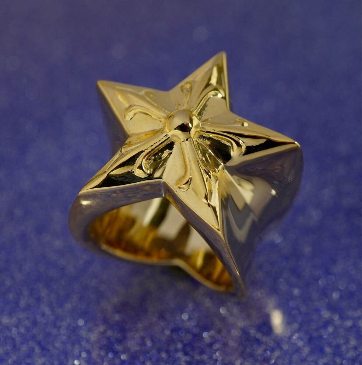 クロムハーツ/スターリング-ラージ/20号/22K/インボイス/1円 クロムハーツ/スターリング-ラージ/20号/22K/インボイス/1円