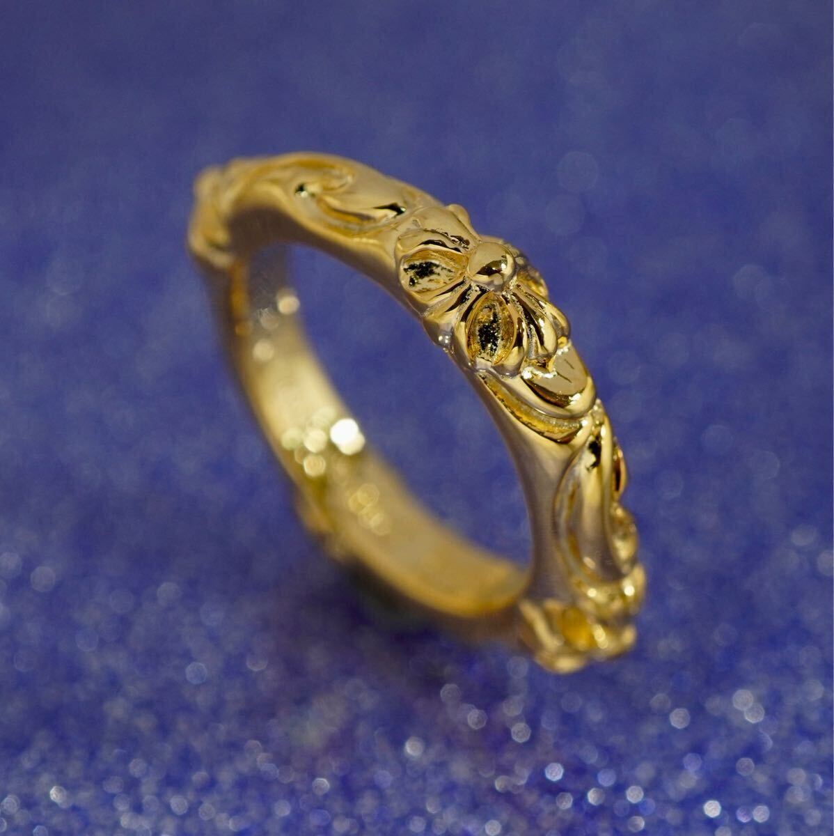 クロムハーツ/SBTバンドリング/15号/22K/インボイス/1円から クロムハーツ/SBTバンドリング/15号/22K/インボイス/1円から