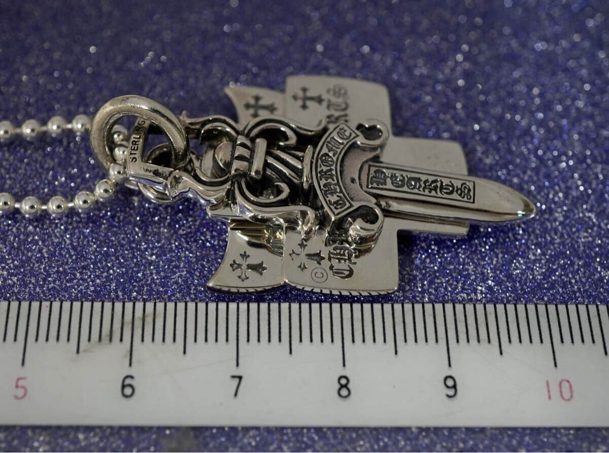 クロムハーツ☆3トリンケッツ/ボールチェーン/新品加工/イン クロムハーツ☆3トリンケッツ/ボールチェーン/新品加工/イン
