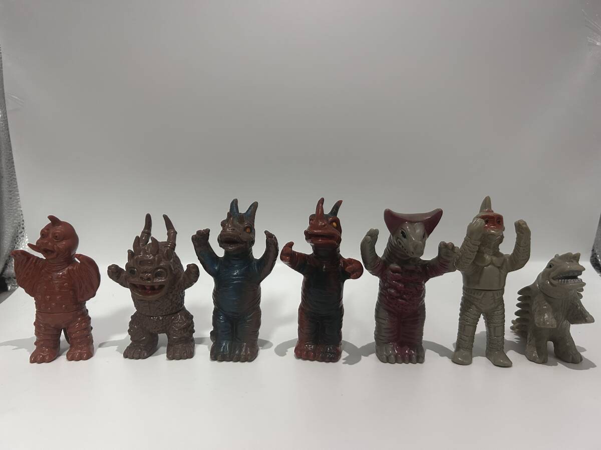当時物 ブルマァク ミニ 7体 美品 マルサン マーミット 円谷 当時物 ブルマァク ミニ 7体 美品 マルサン マーミット 円谷
