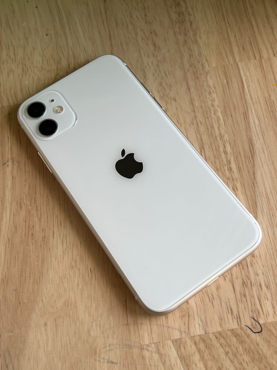 新品未使用 SIMフリー iPhone 11 128GB ホワイト バッテリー100 新品未使用 SIMフリー iPhone 11 128GB ホワイト バッテリー100