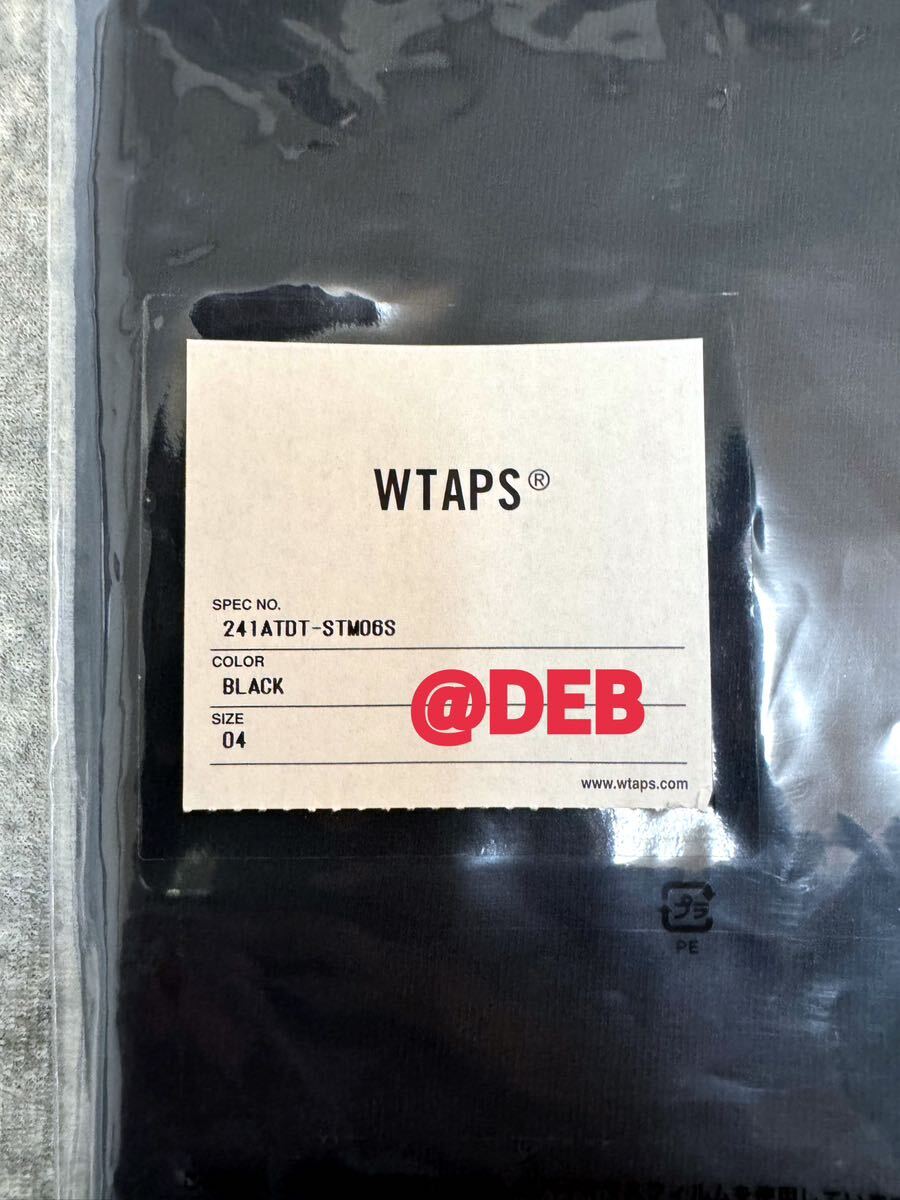 WTAPS 2024SS INGREDIENTS SS TEE BLACK XLサイズ ダブル WTAPS 2024SS INGREDIENTS SS TEE BLACK XLサイズ ダブル