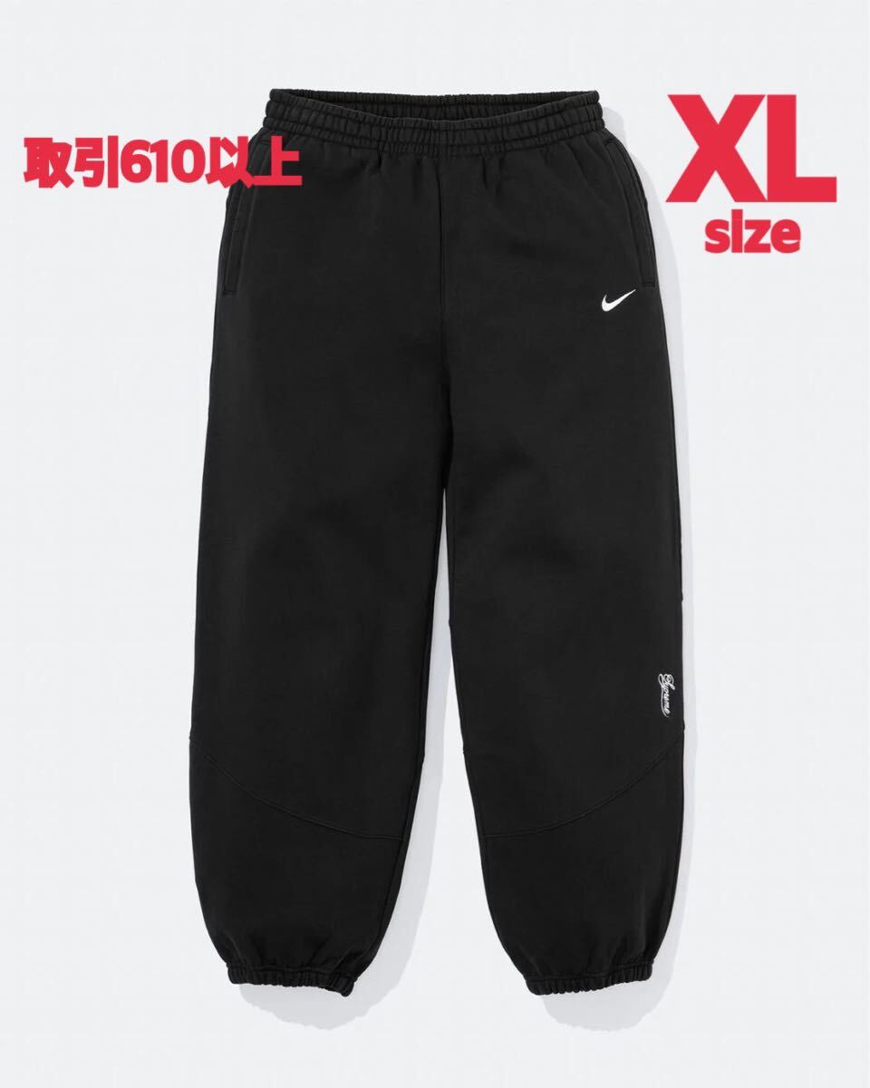 Supreme x Nike 2025SS Sweatpant Black XLサイズ シュプリーム Supreme x Nike 2025SS Sweatpant Black XLサイズ シュプリーム