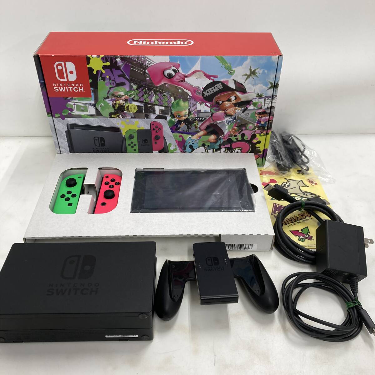 02w13626【1円~】Nintendo Switch ニンテンドースイッチ スプラ 02w13626【1円~】Nintendo Switch ニンテンドースイッチ スプラ