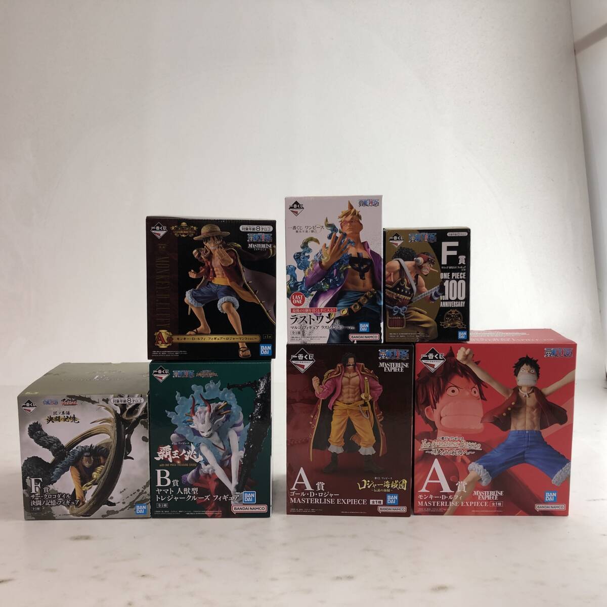 02w13796【1円~】一番くじ ワンピース フィギュアまとめ 7点 02w13796【1円~】一番くじ ワンピース フィギュアまとめ 7点
