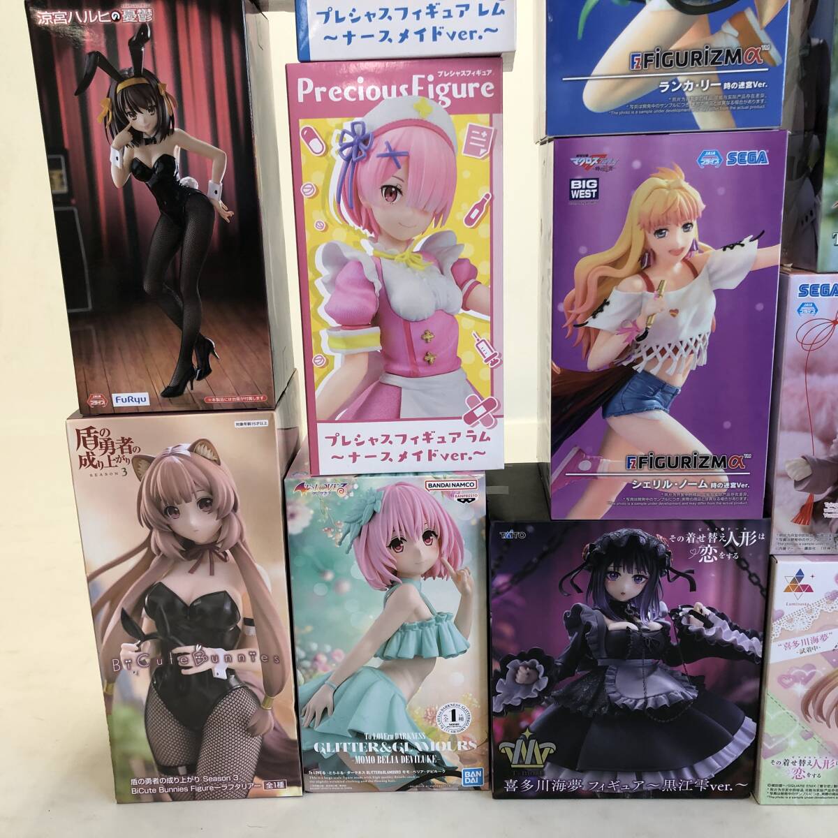 02w12959 【1円~】 美少女系 プライズフィギュア 18点セット 02w12959 【1円~】 美少女系 プライズフィギュア 18点セット
