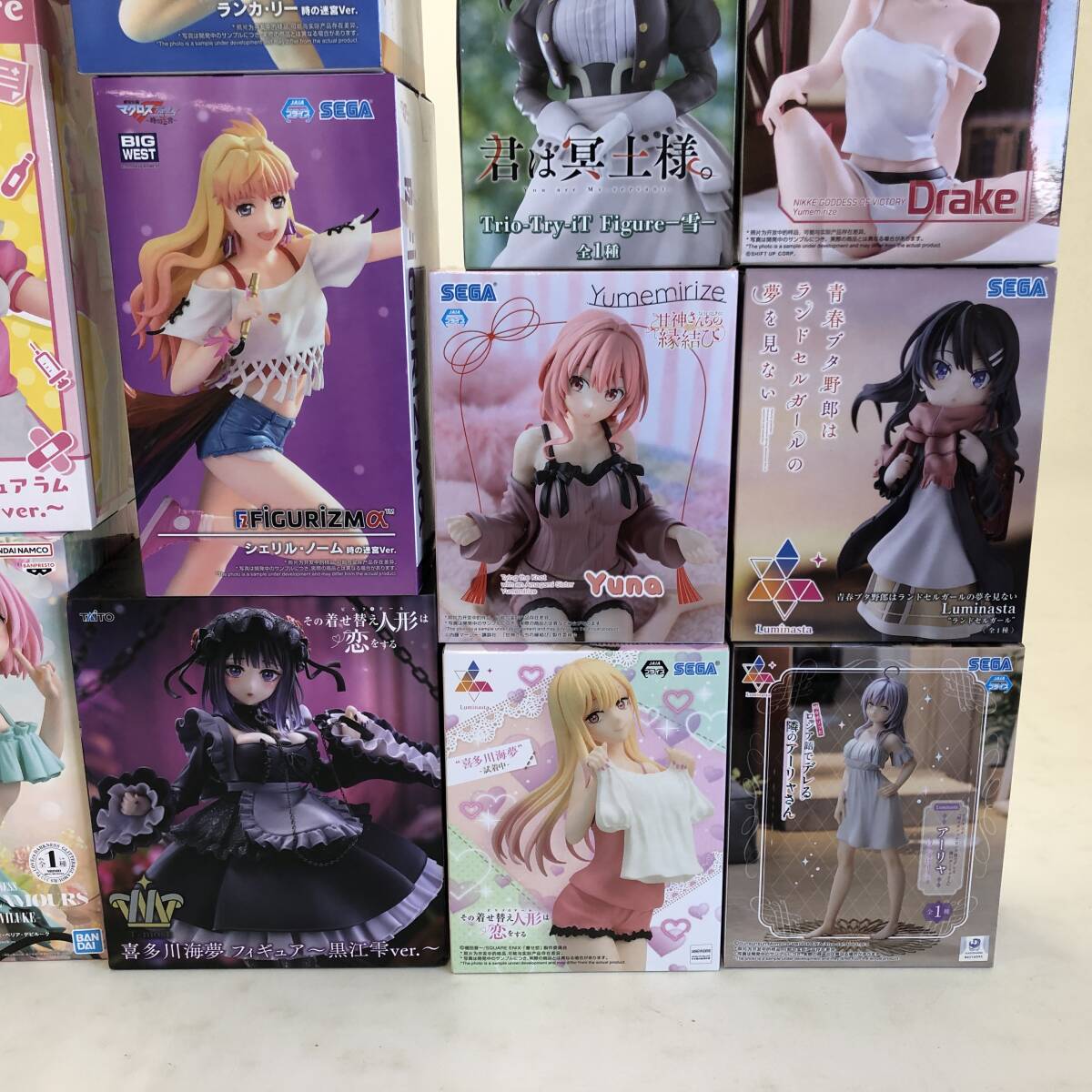 02w12959 【1円~】 美少女系 プライズフィギュア 18点セット 02w12959 【1円~】 美少女系 プライズフィギュア 18点セット