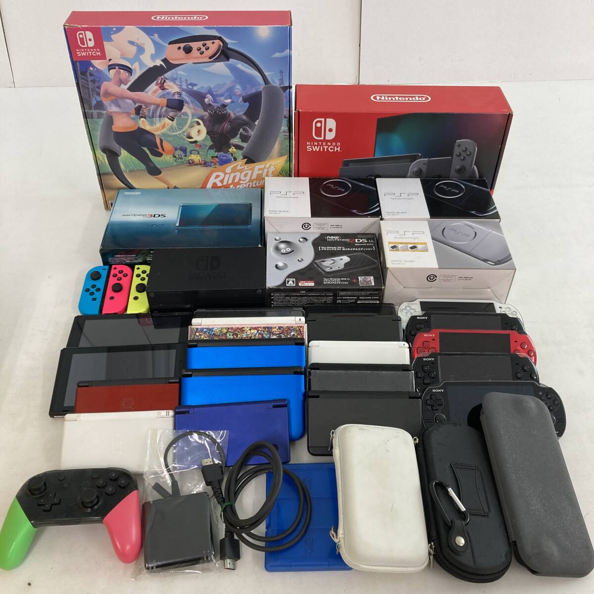 02w14117【1円~】ジャンク ゲーム機 本体・周辺 大量まとめ 02w14117【1円~】ジャンク ゲーム機 本体・周辺 大量まとめ