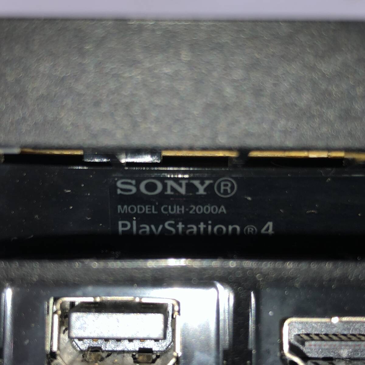 02w13829【1円~】SONY PlayStation4 (CUH-2000A) Jet Black 02w13829【1円~】SONY PlayStation4 (CUH-2000A) Jet Black