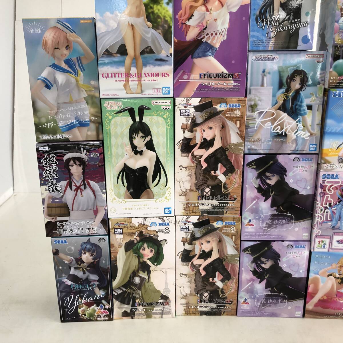 02w14018【1円~】プライズフィギュアまとめ 24個セット 02w14018【1円~】プライズフィギュアまとめ 24個セット