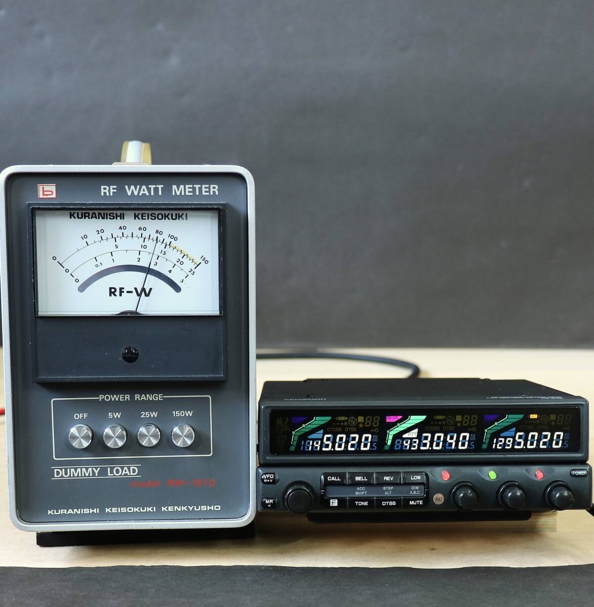 KENWOOD Kenwood TM-942 (145/430/1200MHz) 3 частота высокая яркость белый цвет LED заменяемый settled ( поиск : TM-941 Δ100 )