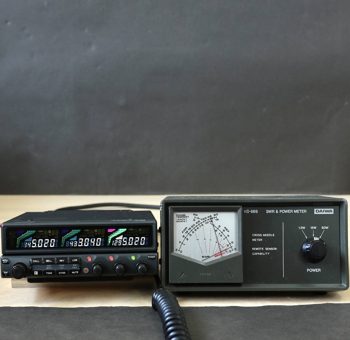 KENWOOD Kenwood TM-942 (145/430/1200MHz) 3 частота высокая яркость белый цвет LED заменяемый settled ( поиск : TM-941 Δ100 )