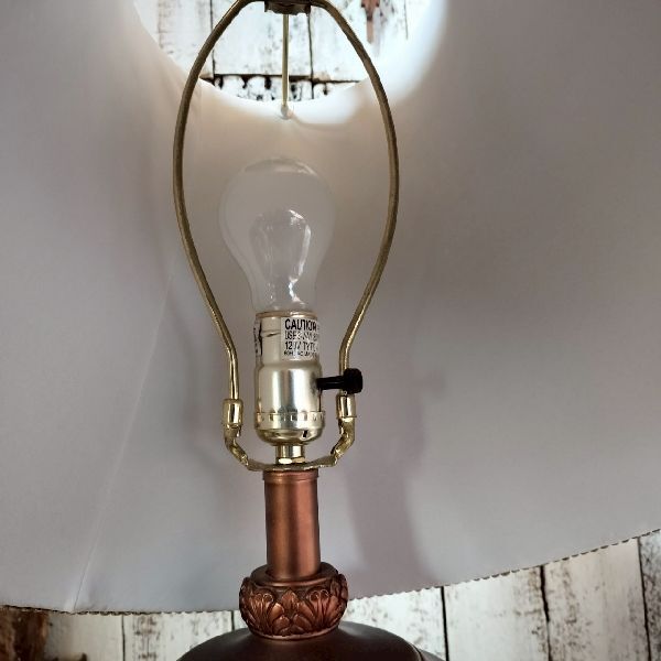 90-00s ヴィンテージ Oliver オリバー スタンドライト ナイト ランプ テーブル 照明 クラシック ビンテージ アンティーク ロココ 古道具_画像5