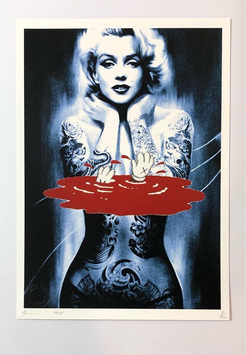 DEATH NYC アートポスター 世界限定100枚 ディズマランド Banksy DEATH NYC アートポスター 世界限定100枚 ディズマランド Banksy