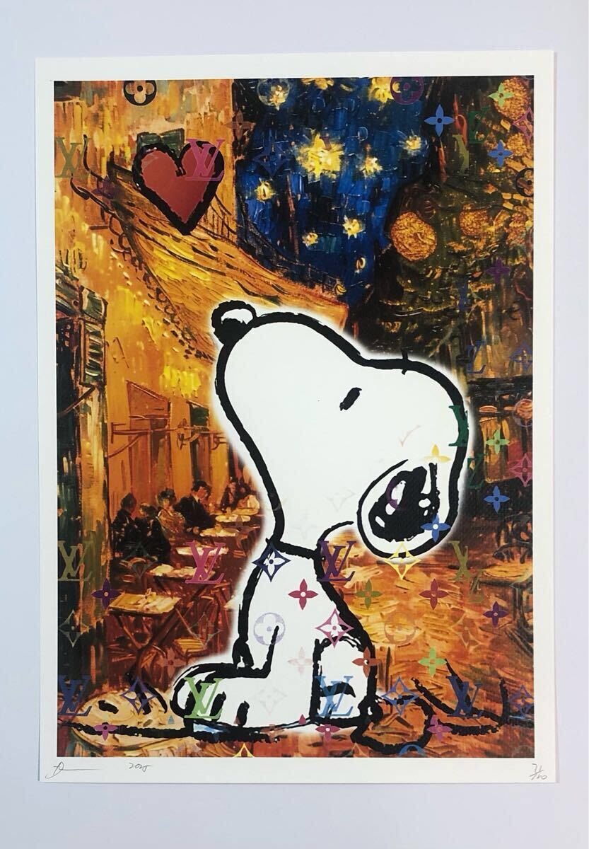 DEATH NYC アートポスター 世界限定100枚 スヌーピー SNOOPY DEATH NYC アートポスター 世界限定100枚 スヌーピー SNOOPY