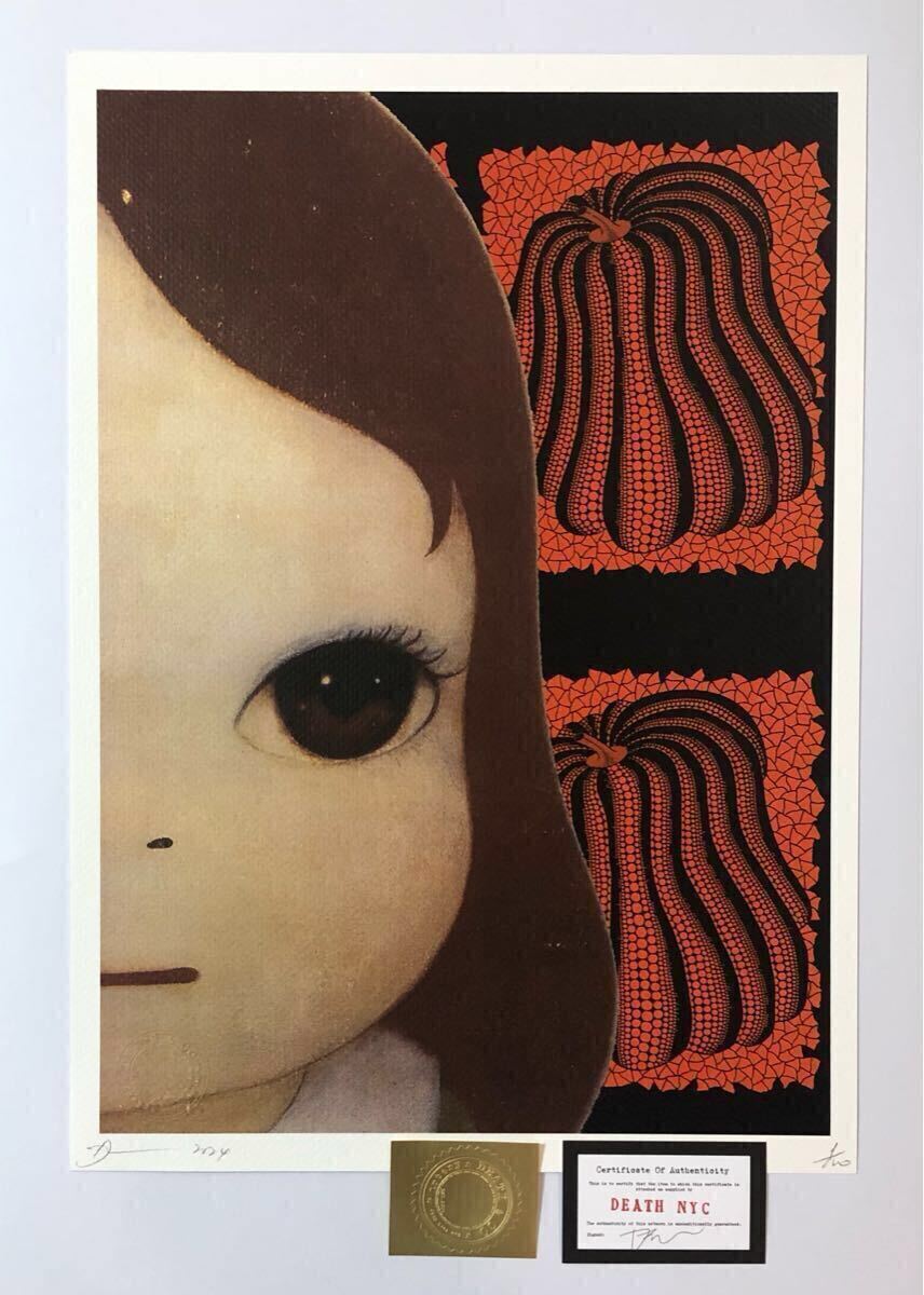 DEATH NYC アートポスター 世界限定100枚 奈良美智 NARA DEATH NYC アートポスター 世界限定100枚 奈良美智 NARA