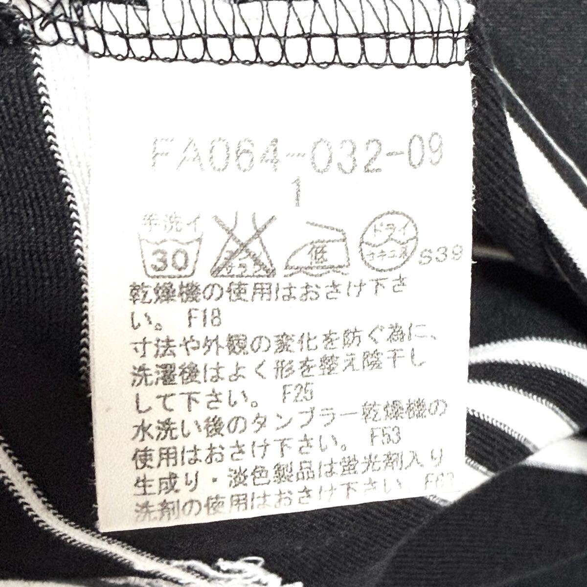 BURBERRY LONDON バーバリーロンドン 長袖カットソー プルオーバー ロンT ボーダー モノトーン レディース サイズ 1 S相當 ＊DA