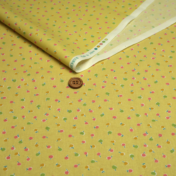 20%off シーチング生地 ベリー コットン レモン 50cm_画像4